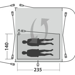 Outwell Inner Tent For Newburg 260 & Parkville 260SA -Bestway Shop 03d10005 68d7 4682 b0b2 b7573a5370f2 1280x960 46473.1635951357