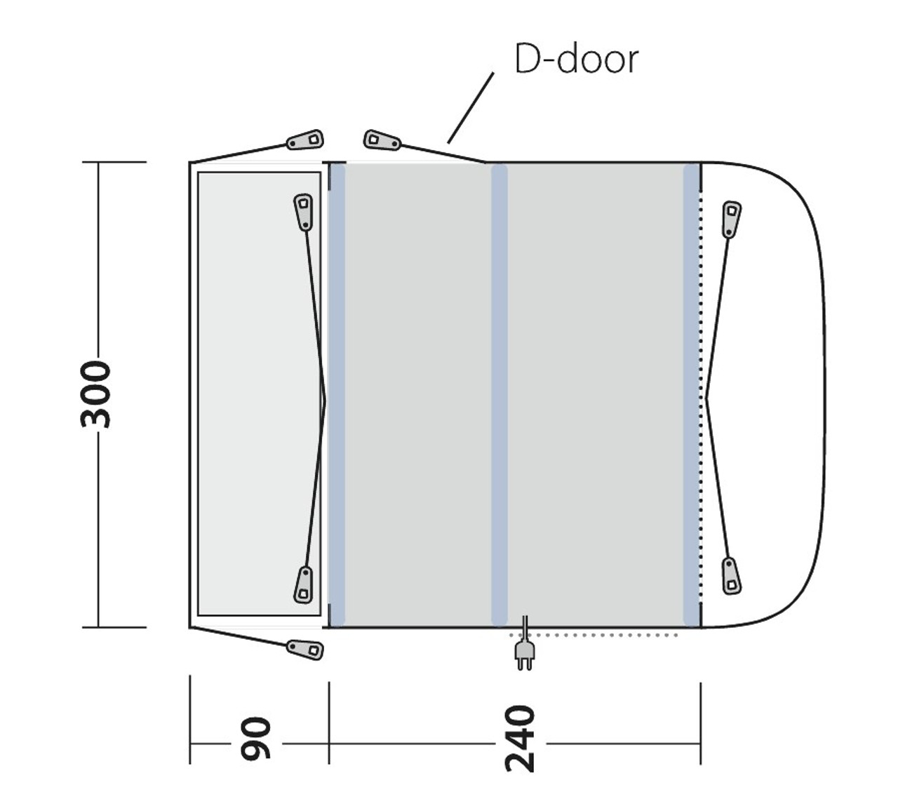 Outwell Newburg 240 Air Drive-Away Awning for Campervans Outwell Newburg 240 Air Drive-Away Awning For Campervans -Bestway Shop 0c0d07cb 846f 40c3 975a d3c64e52ce87 44428.1612516244