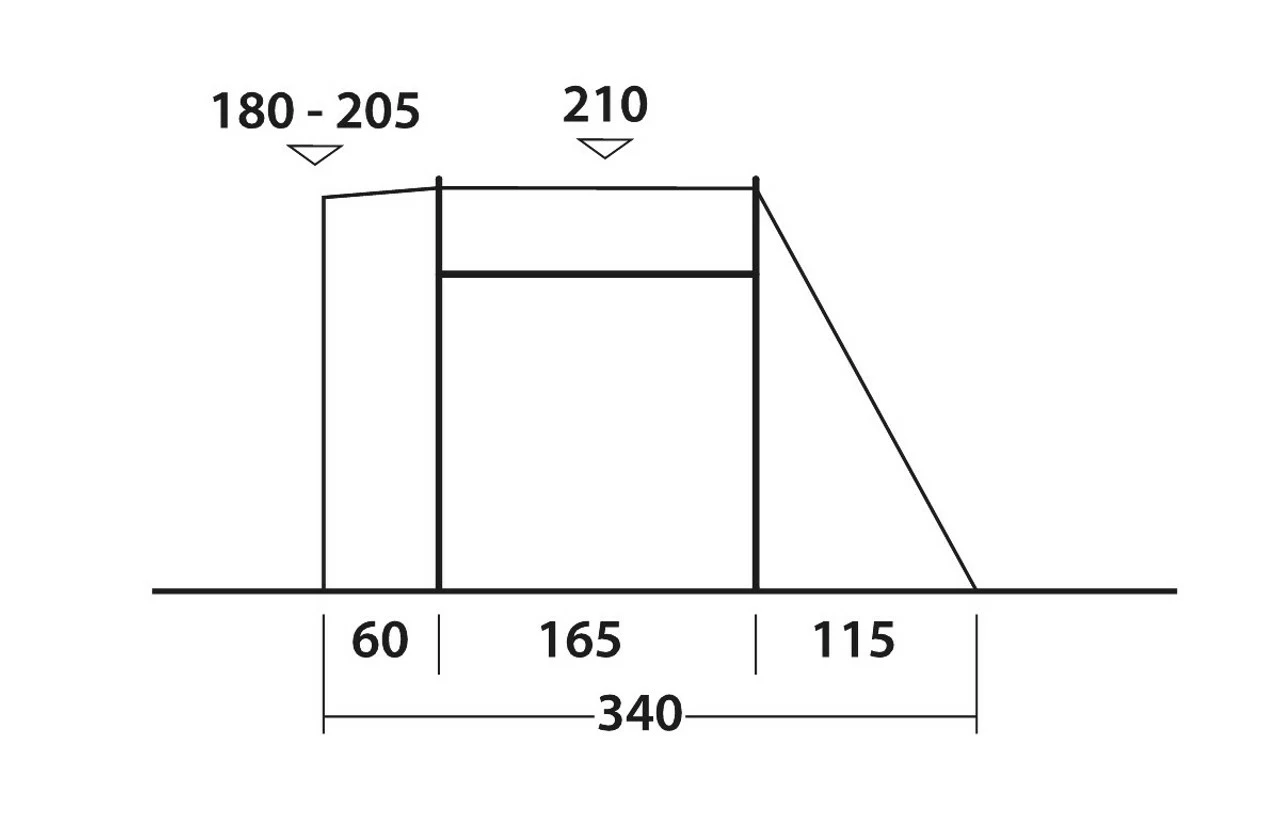 Easy Camp Shamrock Drive Away Awning Tent For Campervans 11 Easy Camp Shamrock Drive Away Awning Tent For Campervans - Image 9
