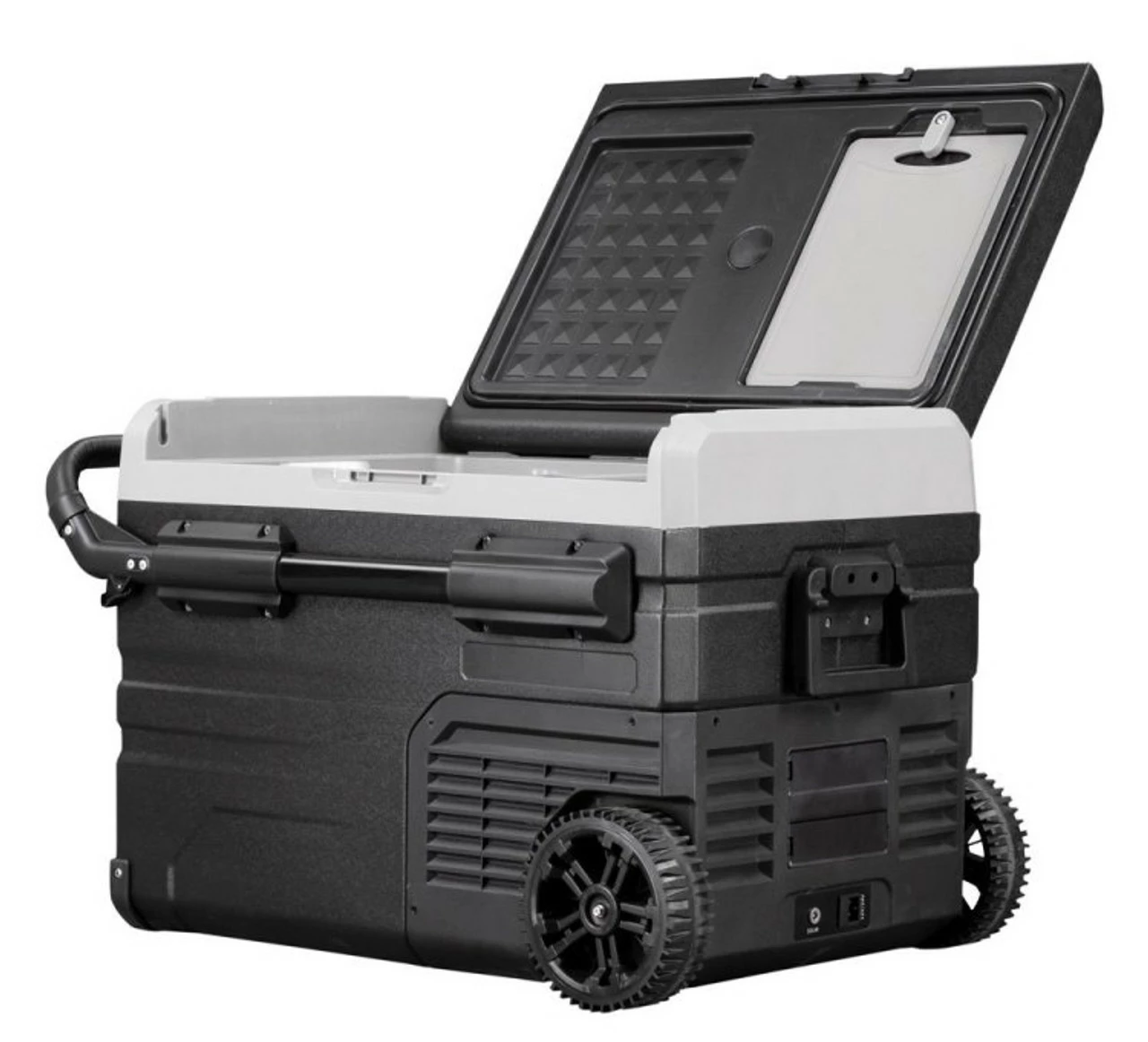 Adventurer Alpicool 45 Litre Wheeled 12v Portable Camping Fridge Freezer Cool Box 10 Adventurer Alpicool 45 Litre Wheeled 12v Portable Camping Fridge Freezer Cool Box - Image 8