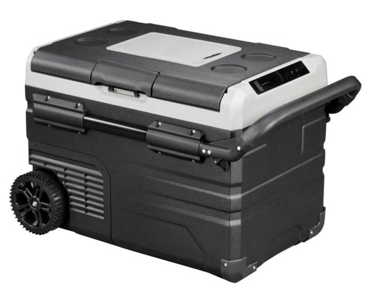 Adventurer Alpicool 45 Litre Wheeled 12v Portable Camping Fridge Freezer Cool Box 5 Adventurer Alpicool 45 Litre Wheeled 12v Portable Camping Fridge Freezer Cool Box - Image 3