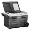 Adventurer Alpicool 45 Litre Wheeled 12v Portable Camping Fridge Freezer Cool Box