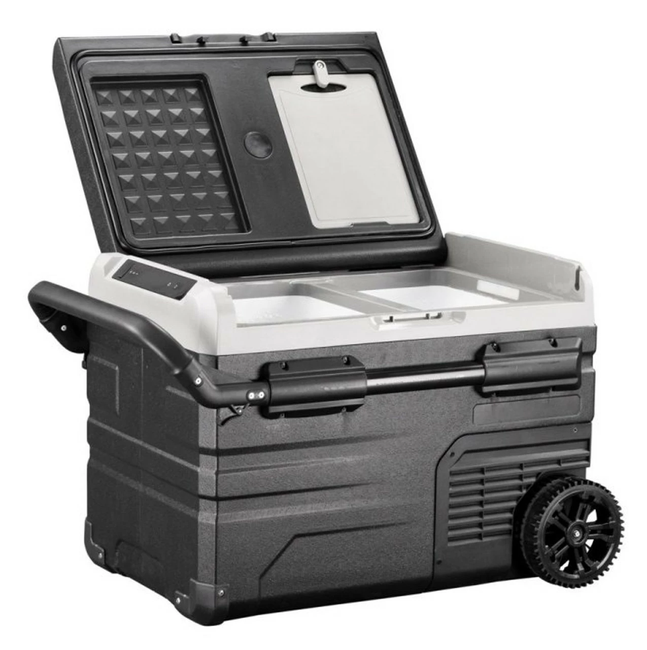 Adventurer Alpicool 45 Litre Wheeled 12v Portable Camping Fridge Freezer Cool Box 3 Adventurer Alpicool 45 Litre Wheeled 12v Portable Camping Fridge Freezer Cool Box