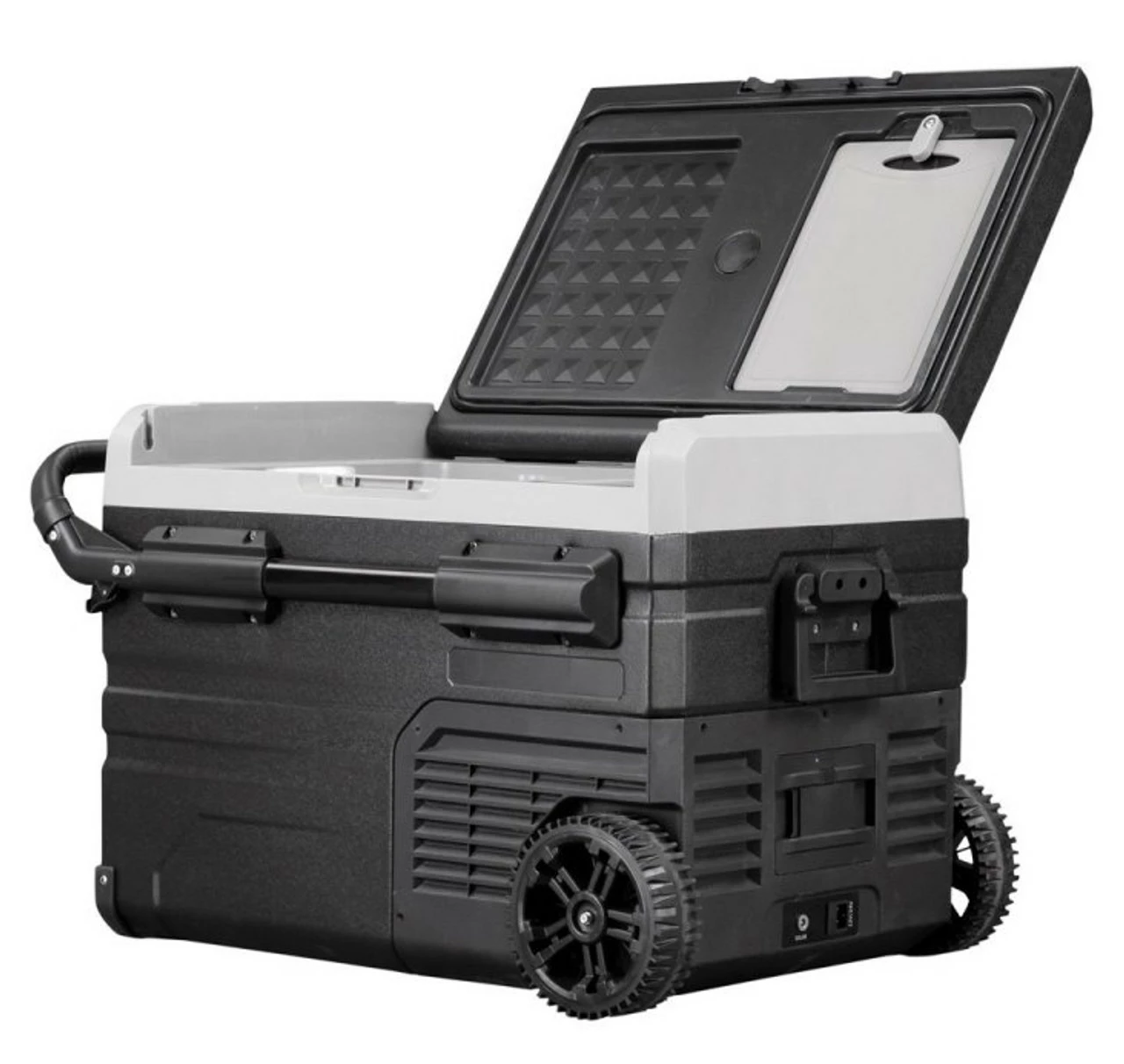 Adventurer Alpicool 45 Litre Wheeled 12v Portable Camping Fridge Freezer Cool Box 8 Adventurer Alpicool 45 Litre Wheeled 12v Portable Camping Fridge Freezer Cool Box - Image 6