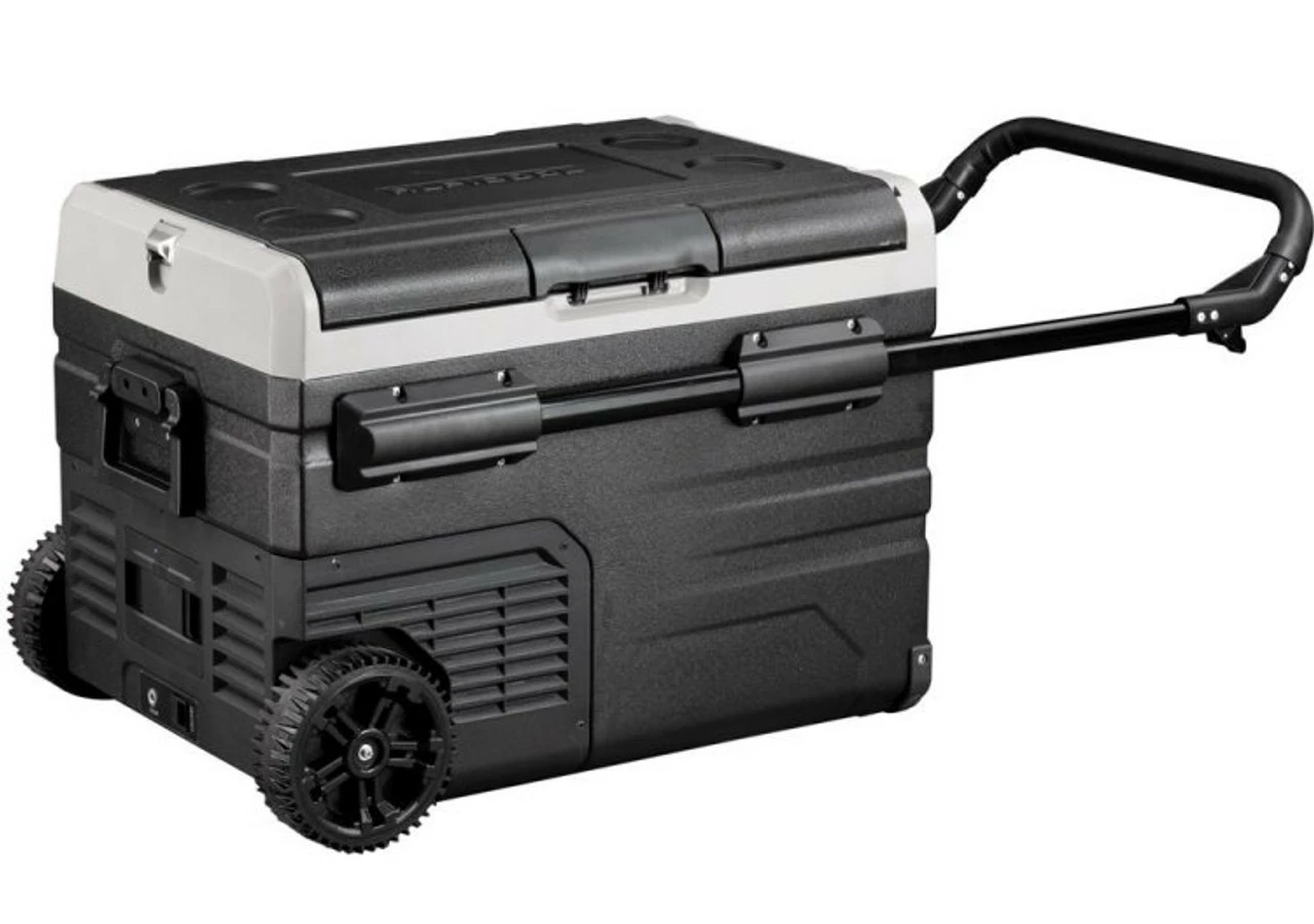 Adventurer Alpicool 45 Litre Wheeled 12v Portable Camping Fridge Freezer Cool Box 4 Adventurer Alpicool 45 Litre Wheeled 12v Portable Camping Fridge Freezer Cool Box - Image 2