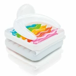 Intex Inflatable 2 In 1 Folding Pool Suntan Lounger -Bestway Shop 58847 seat 94358.1426159937