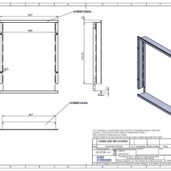 Webasto Cruise Elegance Flush Fitting Caravan Fridge Frame -Bestway Shop 65frame 29407.1478687412