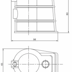 Astral Swimming Pool Ladder And Grab Rail Anchor Kit -Bestway Shop Astral anchor dimensions 48646.1477642733