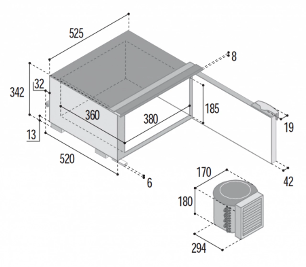 Vitrifrigo C30BT 12V Marine Campervan Caravan Motorhome Freezer 4 Vitrifrigo C30BT 12V Marine Campervan Caravan Motorhome Freezer - Image 2