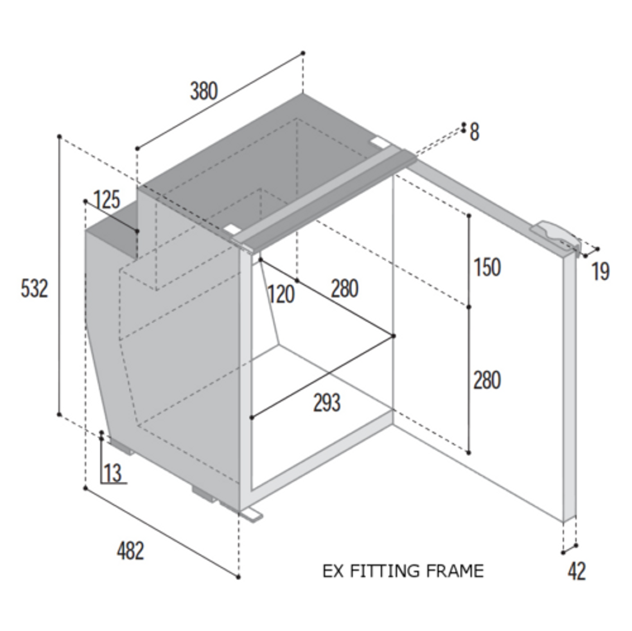 Vitrifrigo C51i 12/24v Caravan & Marine Compressor Fridge Vitrifrigo C51i 12/24v Caravan & Marine Compressor Fridge -Bestway Shop C51i DIMS 1 02630.1603101256