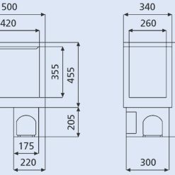 Dometic Waeco Coolmatic CB40 Top Loading Compressor Refrigerator 6 Dometic Waeco Coolmatic CB40 Top Loading Compressor Refrigerator -Bestway Shop CB40 dims 67841.1533732164