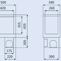 Dometic Waeco Coolmatic CB40 Top Loading Compressor Refrigerator 11 Dometic Waeco Coolmatic CB40 Top Loading Compressor Refrigerator -Bestway Shop CB40 dims 67841.1533732164