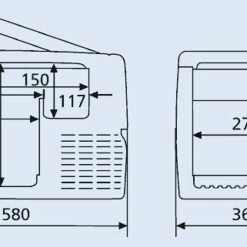 Waeco CoolFreeze CF35 Portable Fridge-Freezer -Bestway Shop CF35sizesLrg 51864.1376986092