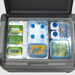 Waeco CFX65DZ Dual Zone 12v Mains Mobile Freezer Cool Box -Bestway Shop CFX65DZ lid open 76609.1476879579