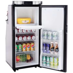 Adventurer ADS 87 Compressor Fridge Freezer For Campervan Caravan Or Motorhome -Bestway Shop CVB3 92Da open door 51889.1674579539