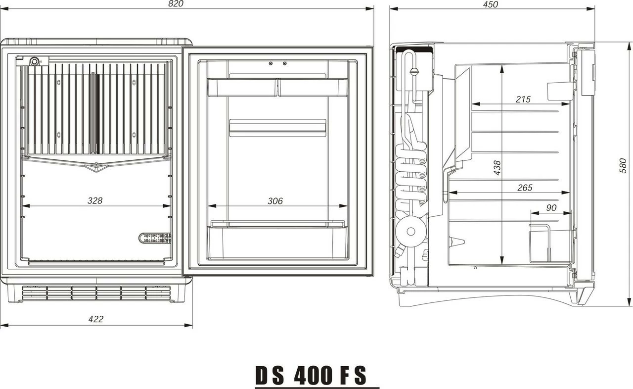 Dometic Silencio DS400 Silent Mini Bar Fridge 10 Dometic Silencio DS400 Silent Mini Bar Fridge - Image 8