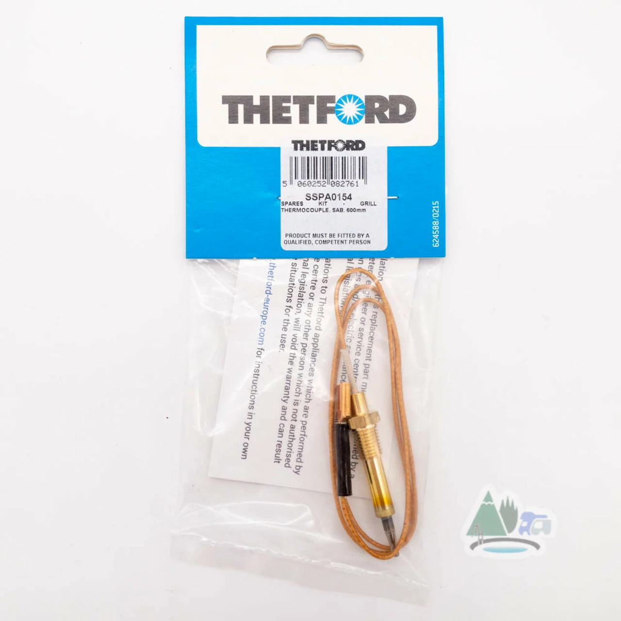Thetford Spares - Spade Grill Thermocouple 3 Thetford Spares - Spade Grill Thermocouple