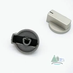 Thetford Spare - Cooker Knobs For Topline, Prima & Duplex - Matt Nickel -Bestway Shop DSC03632 99020.1628074467