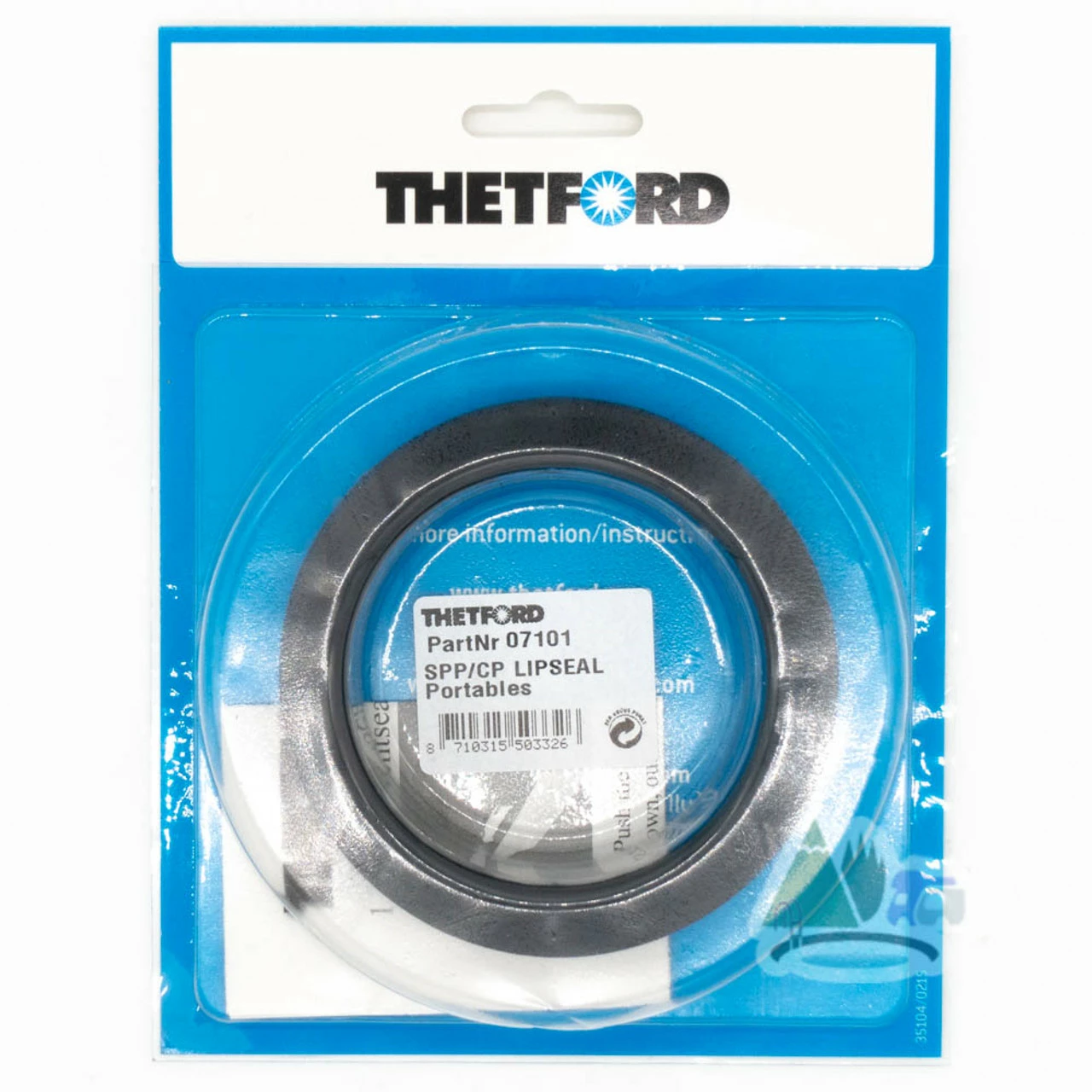 Thetford Spare - Lip Seal For Porta Potti Toilets - 07101 3 Thetford Spare - Lip Seal For Porta Potti Toilets - 07101