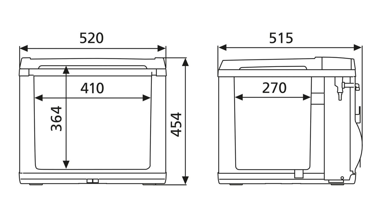 Dometic Waeco CK40d Mobicool Mains Compressor Fridge-Freezer Cool Box Dometic Waeco CK40d Mobicool Mains Compressor Fridge-Freezer Cool Box -Bestway Shop Dometic CK40 coolbox 5 47293.1533743485