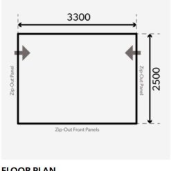 Dometic Rally Air Pro S Awning -Bestway Shop Dometic Rally Air 330 S Dimensions 33755.1643907059