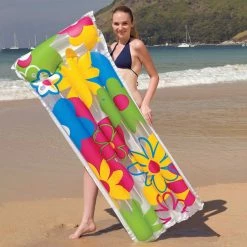 Bestway Deluxe Flowered Swimming Pool Lilo Beach Mat