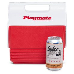 Igloo Playmate Mini Compact 3 Litre Red Lunch Cool Box -Bestway Shop Igloo Playmate Mini Compact Portable School Kids Lunch Cool Box Red Ice White 50321 06 73163.1642426160