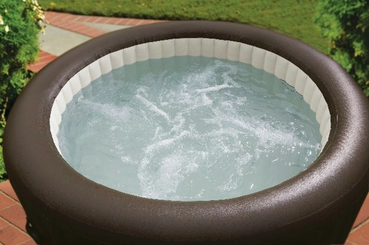 Intex PureSpa Deluxe Jet Massage Inflatable Hot Tub Spa 4 Intex PureSpa Deluxe Jet Massage Inflatable Hot Tub Spa - Image 2