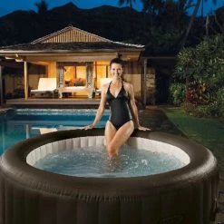 Intex PureSpa Deluxe Jet Massage Inflatable Hot Tub Spa 16 Intex PureSpa Deluxe Jet Massage Inflatable Hot Tub Spa -Bestway Shop JET MASSAGE SCENE 2 17876.1400587963