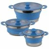 Kampa Collapsible Camping Pans 2 Kampa Collapsible Camping Pans -Bestway Shop Kampa Collapsible Camping Pans 53041.1674734993