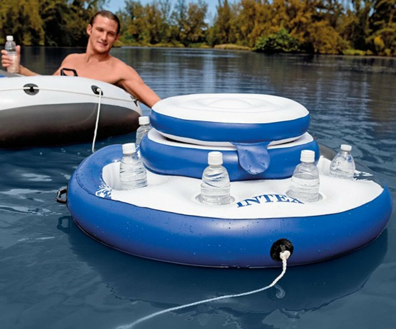 Intex Mega Chill Floating Pool Ice Chest Drinks Holder Intex Mega Chill Floating Pool Ice Chest Drinks Holder -Bestway Shop Mega Chill 1 75739.1426156129
