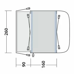 Outwell Newburg 160 Air Drive Away Awning 10 Outwell Newburg 160 Air Drive Away Awning -Bestway Shop Outwell Newburg 160 campervan awning dimensions 82442.1612116930
