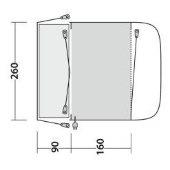 Outwell Newburg 160 Drive Away Awning -Bestway Shop Outwell Newburg 160 drive away awning specification 33498.1612113668