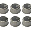 Thetford Spares - 6 Pack Drive Control Knob Set In Black For Caravan Or Motorhome -Bestway Shop SSPA0900 44749.1573208896