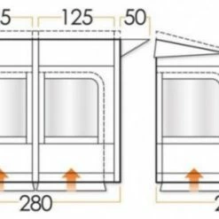 Vango Varkala Connect Caravan Airbeam Awning -Bestway Shop VC280 dims 67225.1508234053.1280.1280 76063.1511266920