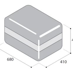 Vitrifrigo VF45P Portable Campervan Coolbox 11 Vitrifrigo VF45P Portable Campervan Coolbox -Bestway Shop VF45 DIMS 47160.1528207943