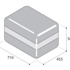 Vitrifrigo VF65P 65 Litre Portable 12v 240v Campervan Fridge Freezer 11 Vitrifrigo VF65P 65 Litre Portable 12v 240v Campervan Fridge Freezer -Bestway Shop VF65 DIMS 97795.1528278529