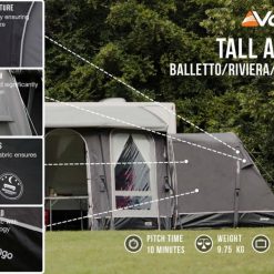 Vango Tall Annex Elements ProShield For Riviera Balletto Kalari And Tuscany Caravan Awnings 7 Vango Tall Annex Elements ProShield For Riviera Balletto Kalari And Tuscany Caravan Awnings -Bestway Shop Vango Tall Annex Elements Proshield features 41943.1660333166