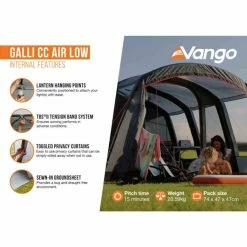 Vango Galli CC Air Campervan Motorhome Drive Away Awning -Bestway Shop Vango galli cc low internal features 50141.1669220492
