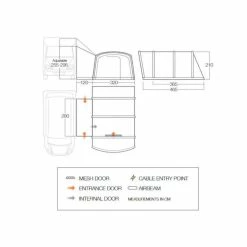 Vango Galli CC Air Campervan Motorhome Drive Away Awning -Bestway Shop Vango galli cc tall dimensions 49954.1669220068