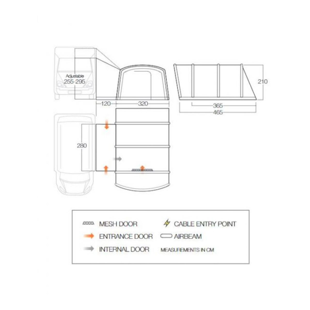 Vango Galli CC Air Campervan Motorhome Drive Away Awning Vango Galli CC Air Campervan Motorhome Drive Away Awning -Bestway Shop Vango galli cc tall dimensions 49954.1669220068