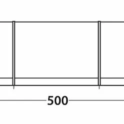 Outwell Grey Privacy Windscreen Windbreak -Bestway Shop Windscreen Grey Dimensions 41635.1663149153