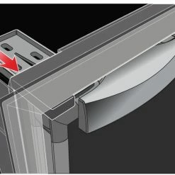 Vitrifrigo C60i 2-Way Compressor Caravan & Marine Fridge 17 Vitrifrigo C60i 2-Way Compressor Caravan & Marine Fridge -Bestway Shop airlock features DOOR INSIDE 51651.1427796665