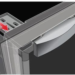 Vitrifrigo C51i 12/24v Caravan & Marine Compressor Fridge 9 Vitrifrigo C51i 12/24v Caravan & Marine Compressor Fridge -Bestway Shop airlock features DOOR INSIDE 58958.1427796062