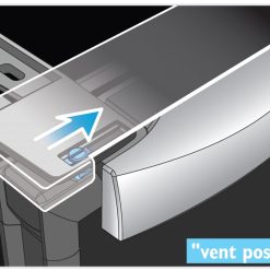 Vitrifrigo C50i 2-Way Caravan Campervan & Marine Compressor Fridge -Bestway Shop airlock features VENT POSITION 05807.1427795816