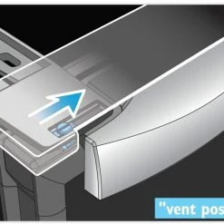 Vitrifrigo C60i 2-Way Compressor Caravan & Marine Fridge 19 Vitrifrigo C60i 2-Way Compressor Caravan & Marine Fridge -Bestway Shop airlock features VENT POSITION 26877.1427796685
