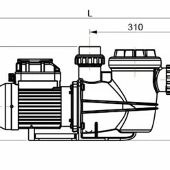Certikin AquaSpeed Swimming Pool Pump -Bestway Shop aquaspeed pump dimensions 3 11820.1580903920