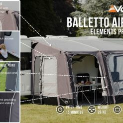 Vango Balletto Air Elements Shield Caravan Awning 6 Vango Balletto Air Elements Shield Caravan Awning -Bestway Shop balletto air 330 elements proshield 7 14764.1637669599