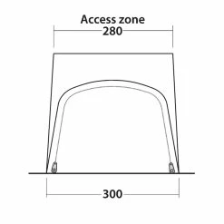 Outwell Newburg 240 Air Tall Drive-Away Awning Tent For Campervans -Bestway Shop bdb7f46e 144d 406c b979 70556e122c9c 70748.1612257471