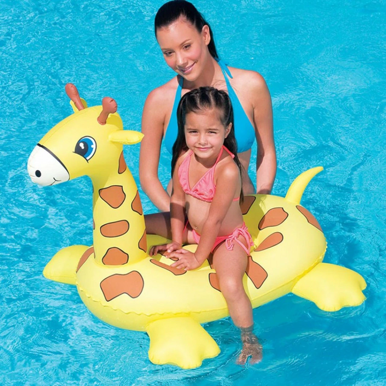 Bestway Inflatable Toy Giraffe Children's Swimming Pool Float 3 Bestway Inflatable Toy Giraffe Children's Swimming Pool Float